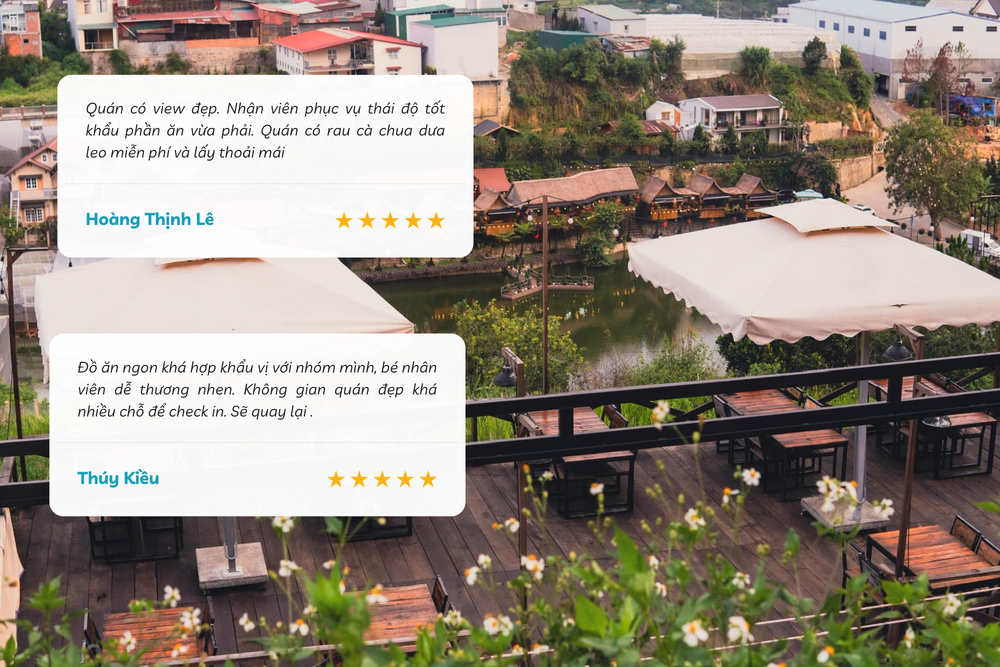 Kh&ocirc;ng gian qu&aacute;n đẹp, c&oacute; nhiều chỗ check-in, c&oacute; khu vực lấy rau ăn k&egrave;m miễn ph&iacute; cho thực kh&aacute;ch